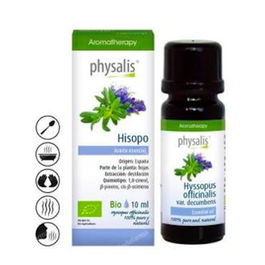 PHYSALIS Aceite Esencial Hisopo Hyssopus officinalis var. decumbens 10Ml Bio