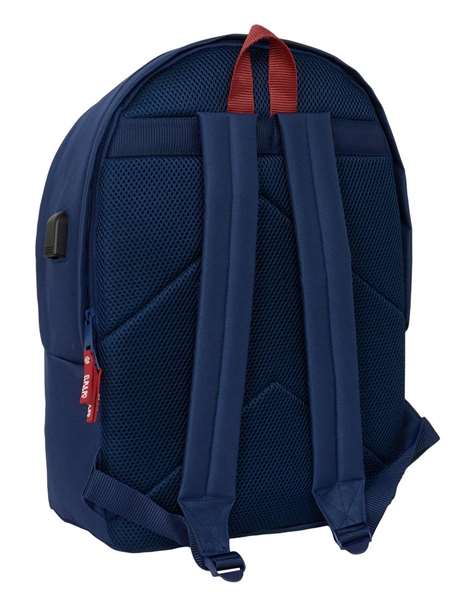 Safta Mochila El Pulpo Doble para Portátil 15,6" con USB 31x44x18 cm