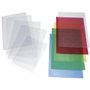 Grafoplas Caja de 50 Dossiers A4 de PVC con Lomo Doblado Cristal