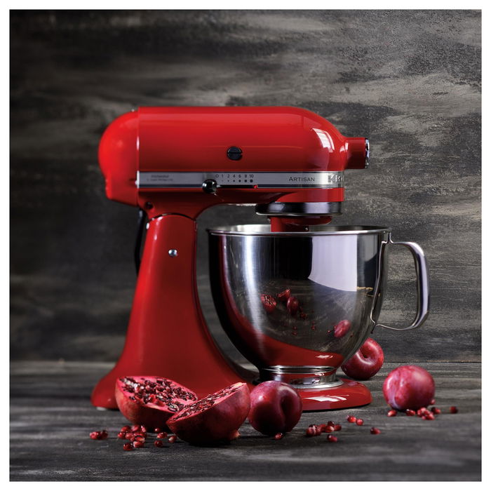 KitchenAid 5KSM150PSEMC Batidora de Varillas Artisan 300W Empire Red