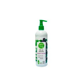 HAPPY BIO Gel Ducha Hidra-Natur Aloe Acai 450 Ml Certificado Ecocert Vegano Apto Familia