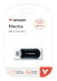 Verbatim Plectra Black 128GB USB-C Flash Drive 30225
