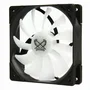 Scythe Kaze Flex RGB 1200 Ventilador Auxiliar Universal 12 cm Negro, Blanco