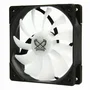 Scythe Kaze Flex RGB 1200 Ventilador Auxiliar Universal 12 cm Negro, Blanco