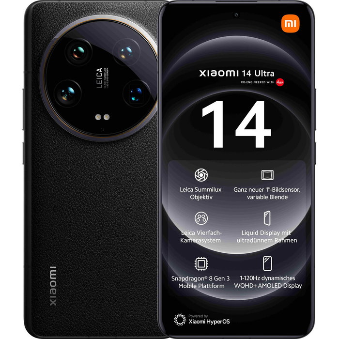 Xiaomi 14 Ultra 16GB 512GB Negro Xiaomi 14 Ultra 16GB 512GB Negro
