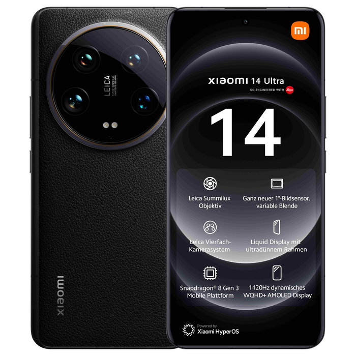 Xiaomi 14 Ultra 16GB 512GB Negro Xiaomi 14 Ultra 16GB 512GB Negro