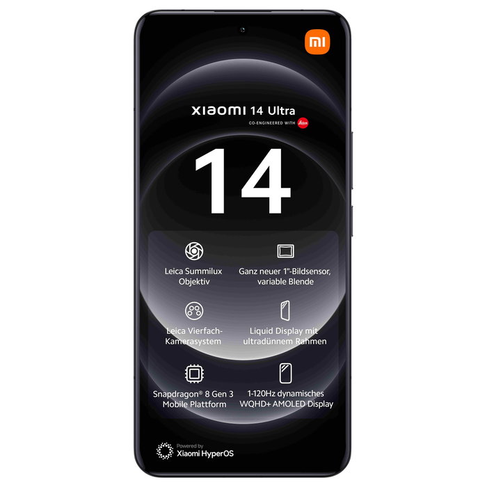 Xiaomi 14 Ultra 16GB 512GB Negro Xiaomi 14 Ultra 16GB 512GB Negro