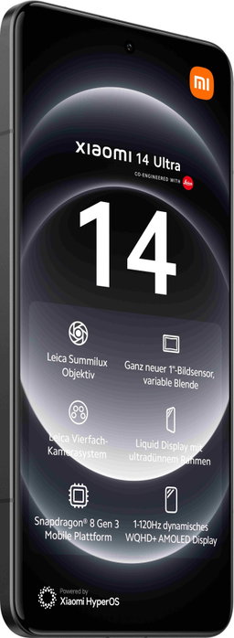 Xiaomi 14 Ultra 16GB 512GB Negro Xiaomi 14 Ultra 16GB 512GB Negro