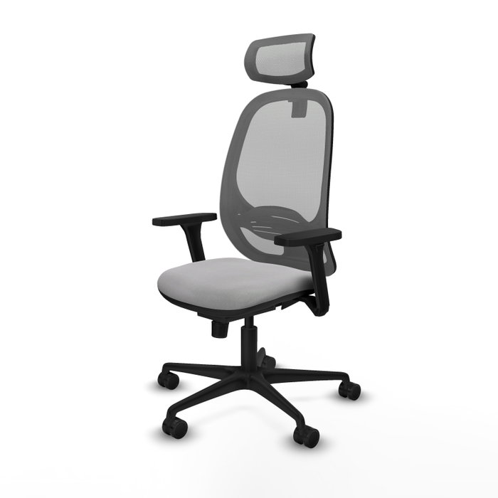 PIQUERAS Y CRESPO Silla de oficina Cilanco Gris con mecanismo Sincro PIQUERAS Y CRESPO Silla de oficina Cilanco Gris con mecanismo Sincro