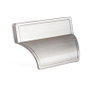 HERRAJES ALK Tirador Zamak Modelo Hoz Distancia 64 Acabado Efecto Inox