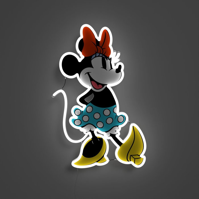 Yellowpop Disney Minnie Full Body LED Neon Wall Light Lampesco de pared de neón Yellowpop Disney Minnie Full Body LED Neon Wall Light Lampesco de pared de neón