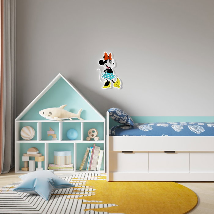 Yellowpop Disney Minnie Full Body LED Neon Wall Light Lampesco de pared de neón Yellowpop Disney Minnie Full Body LED Neon Wall Light Lampesco de pared de neón