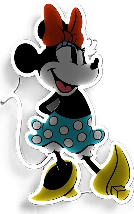 Yellowpop Disney Minnie Full Body LED Neon Wall Light Lampesco de pared de neón Yellowpop Disney Minnie Full Body LED Neon Wall Light Lampesco de pared de neón