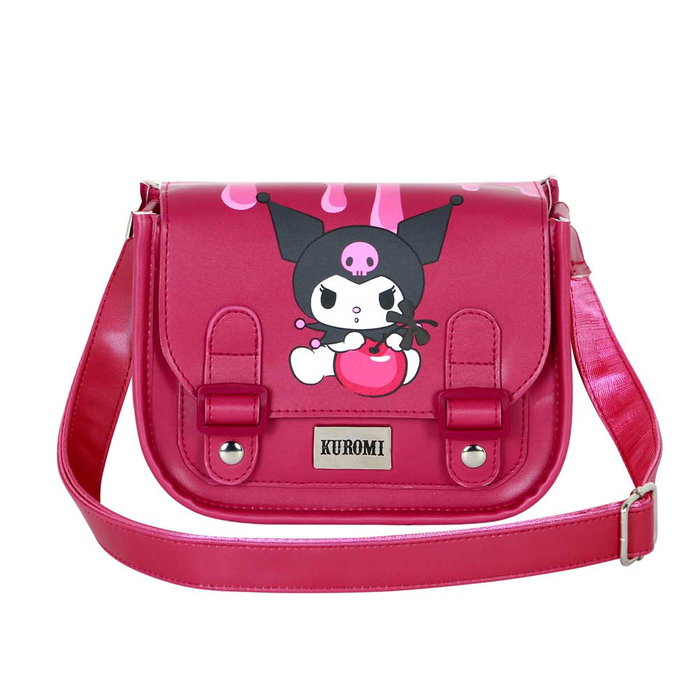 Karactermania Bolso Satchel XS Kuromi Cherry Rosa Karactermania Bolso Satchel XS Kuromi Cherry Rosa