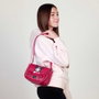 Karactermania Bolso Satchel XS Kuromi Cherry Rosa
