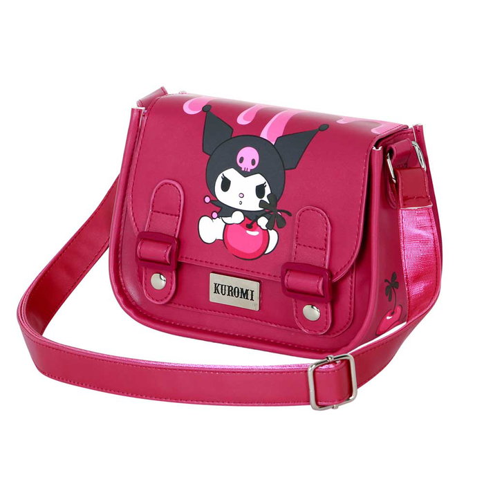 Karactermania Bolso Satchel XS Kuromi Cherry Rosa Karactermania Bolso Satchel XS Kuromi Cherry Rosa
