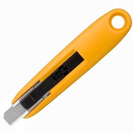 Olfa Cutter de Seguridad SK-7, Cuchilla de 12 mm, Recogida Automática, Ambidiestro, Eco Mark