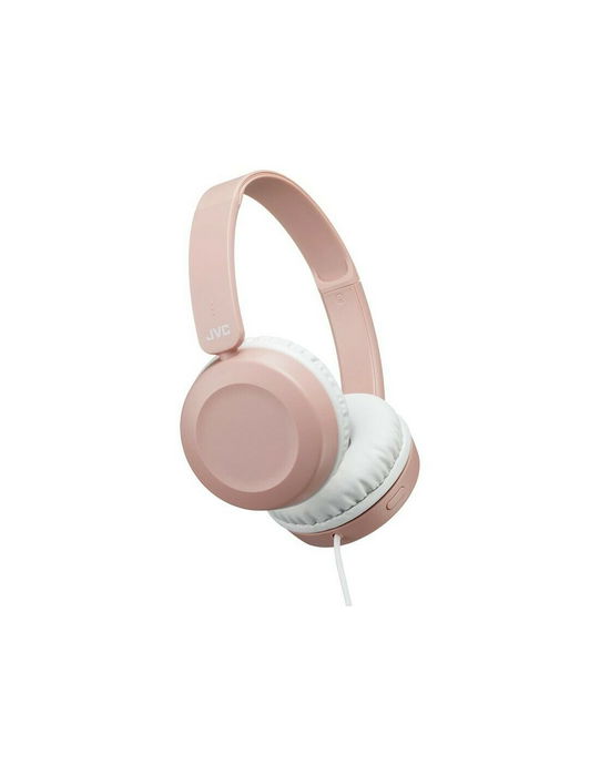 JVC Auriculares con Micrófono, Color Rosa - Alta Calidad de Sonido para Llamadas y Música