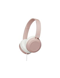 JVC Auriculares con Micrófono, Color Rosa - Alta Calidad de Sonido para Llamadas y Música