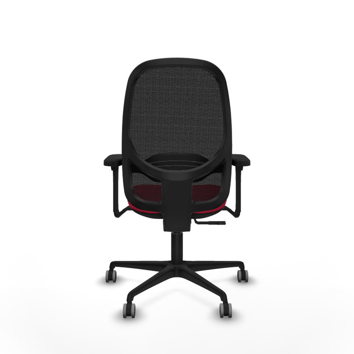 PIQUERAS Y CRESPO Silla de oficina Cilanco con mecanismo Sincro, Rojo y Negro PIQUERAS Y CRESPO Silla de oficina Cilanco con mecanismo Sincro, Rojo y Negro