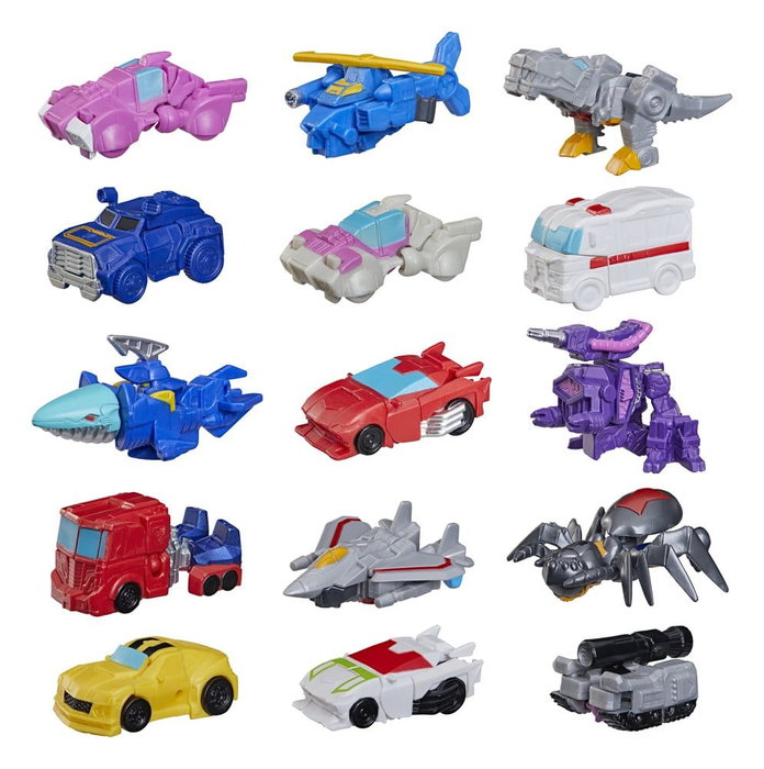 Transformers Mini Figuras 4 cm Tiny Turbo Changers Cajas Sorpresas Expositor (24) Transformers Mini Figuras 4 cm Tiny Turbo Changers Cajas Sorpresas Expositor (24)