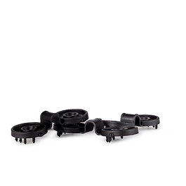 Fun And Go Pinzas para Malla Sombreo, Negras, 600 Unidades