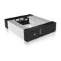 ICY BOX IB-158SSK-B Convertidor de 3.5 pulg. a 5.25 pulg. Negro