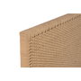 DKD Home Decor Cabecero de Cama Teca y Fibra Natural 165x105 cm