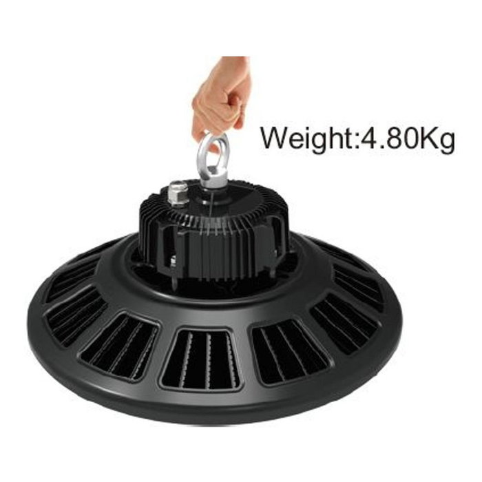 Synergy21 S21-LED-UFO0019 Foco LED de Superficie 160W IP65 para Industria, 21600 lm, 6500K, 120 grados, Negro