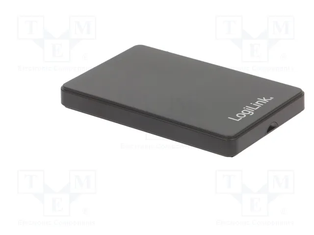LogiLink UA0339 Carcasa para HDD/SSD de 2,5 pulgadas USB 3.0, Negro