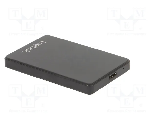 LogiLink UA0339 Carcasa para HDD/SSD de 2,5 pulgadas USB 3.0, Negro