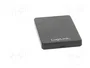 LogiLink UA0339 Carcasa para HDD/SSD de 2,5 pulgadas USB 3.0, Negro
