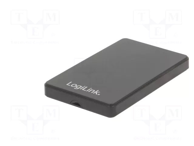 LogiLink UA0339 Carcasa para HDD/SSD de 2,5 pulgadas USB 3.0, Negro