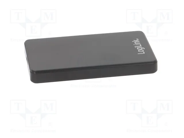LogiLink UA0339 Carcasa para HDD/SSD de 2,5 pulgadas USB 3.0, Negro