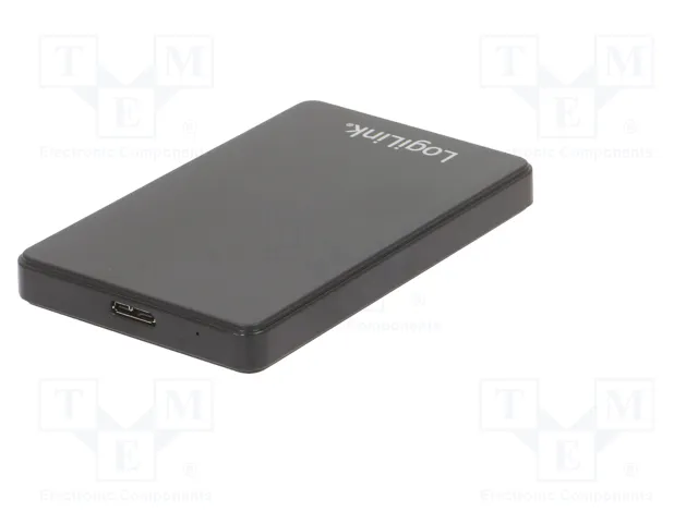 LogiLink UA0339 Carcasa para HDD/SSD de 2,5 pulgadas USB 3.0, Negro