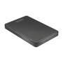 LogiLink UA0339 Carcasa Externa para Disco Duro HDD o SSD 2.5" SATA, USB 3.2 Gen 1 (5 Gbit/s), Plug & Play, Negro