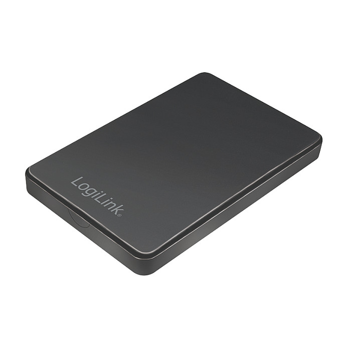 LogiLink UA0339 Carcasa Externa para Disco Duro HDD o SSD 2.5" SATA, USB 3.2 Gen 1 (5 Gbit/s), Plug & Play, Negro