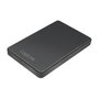LogiLink UA0339 Carcasa Externa para Disco Duro HDD o SSD 2.5" SATA, USB 3.2 Gen 1 (5 Gbit/s), Plug & Play, Negro