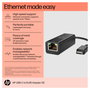 HP Adaptador USB-C a RJ45 G2 Negro