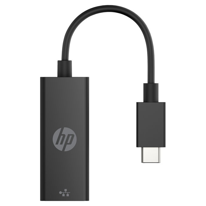 HP Adaptador USB-C a RJ45 G2 Negro HP Adaptador USB-C a RJ45 G2 Negro
