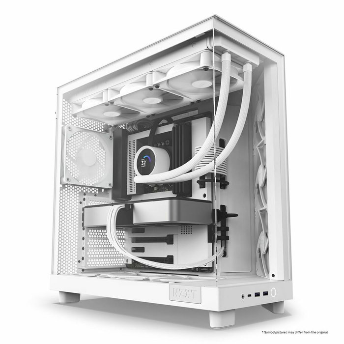 NZXT H6 Flow Blanco Midi Tower