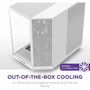 NZXT H6 Flow Blanco Midi Tower