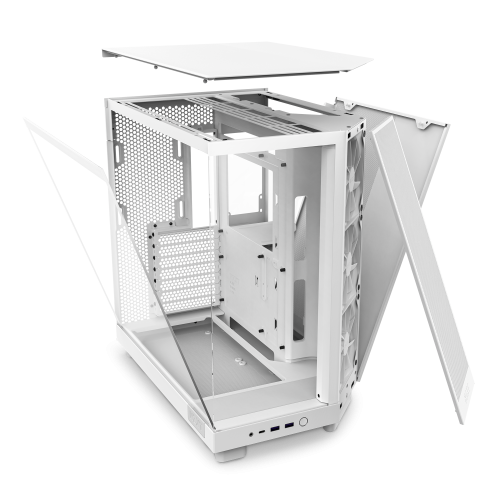 NZXT CC-H61FW-01 H6 Air Flow Midi Tower Blanco