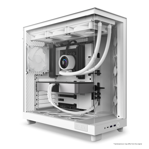 NZXT CC-H61FW-01 H6 Air Flow Midi Tower Blanco