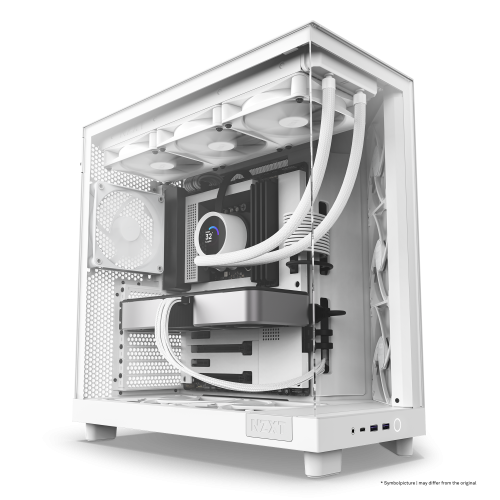 NZXT CC-H61FW-01 H6 Air Flow Midi Tower Blanco