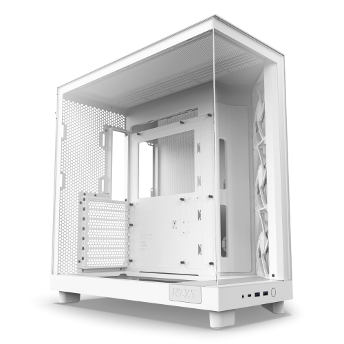 NZXT CC-H61FW-01 H6 Air Flow Midi Tower Blanco