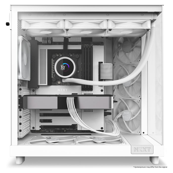 NZXT H6 Flow Blanco Midi Tower