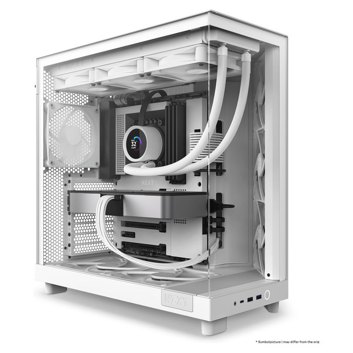 NZXT H6 Flow Blanco Midi Tower