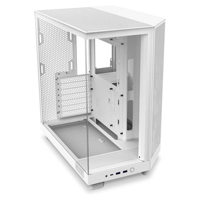 NZXT H6 Flow Blanco Midi Tower