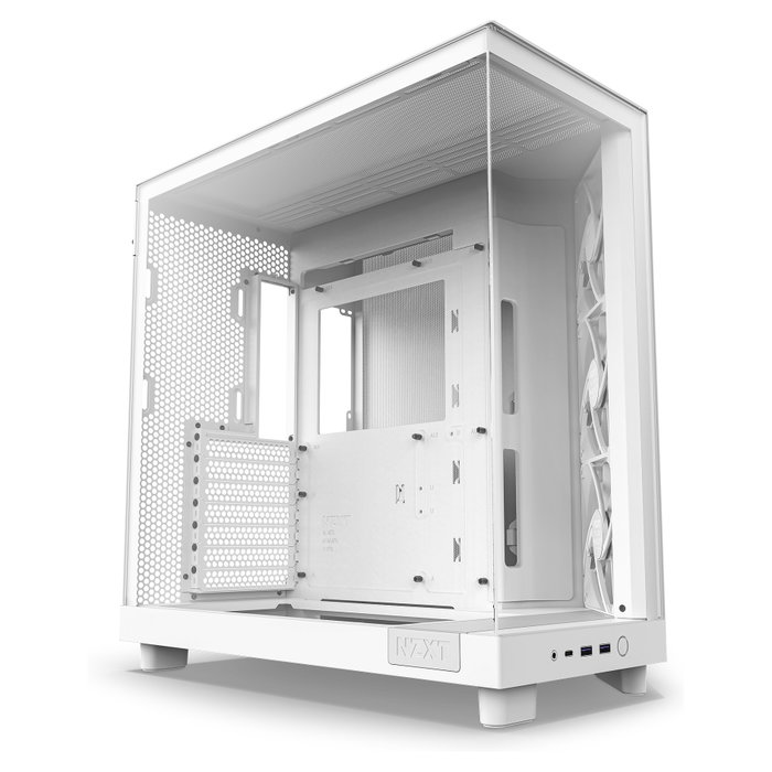 NZXT H6 Flow Blanco Midi Tower